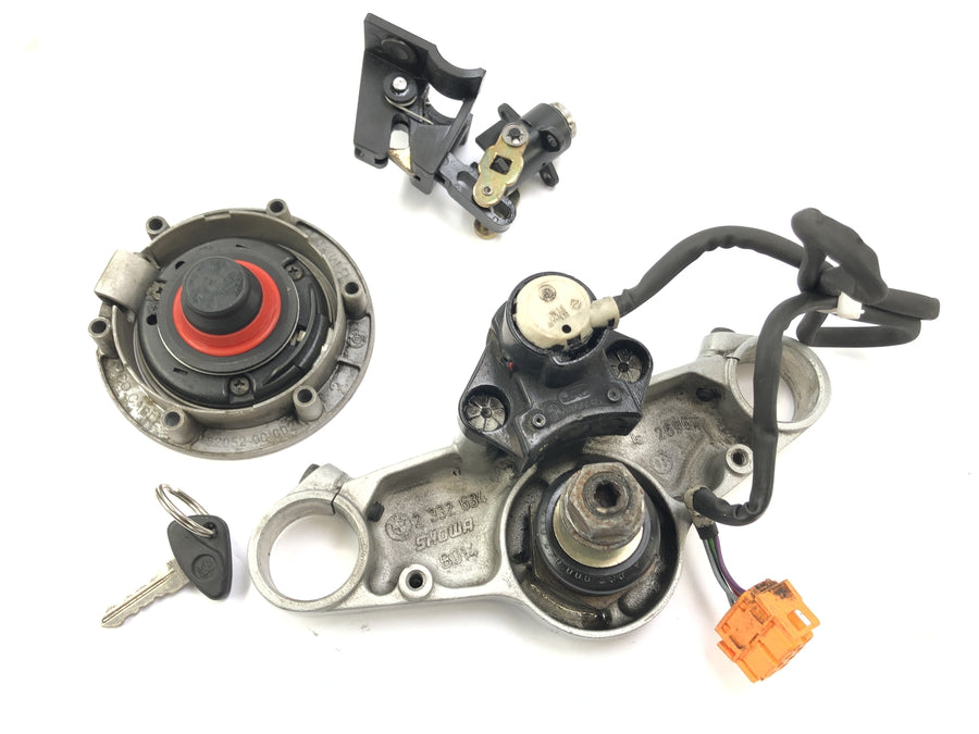 BMW R 1100 S R11S [2005] - Lock set with top triple clamp 40mm ignition lock tank lock