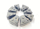 Yamaha XT 600 Z Ténéré 1VJ [1986] - Damping rubber rear wheel coupling damping elements-1