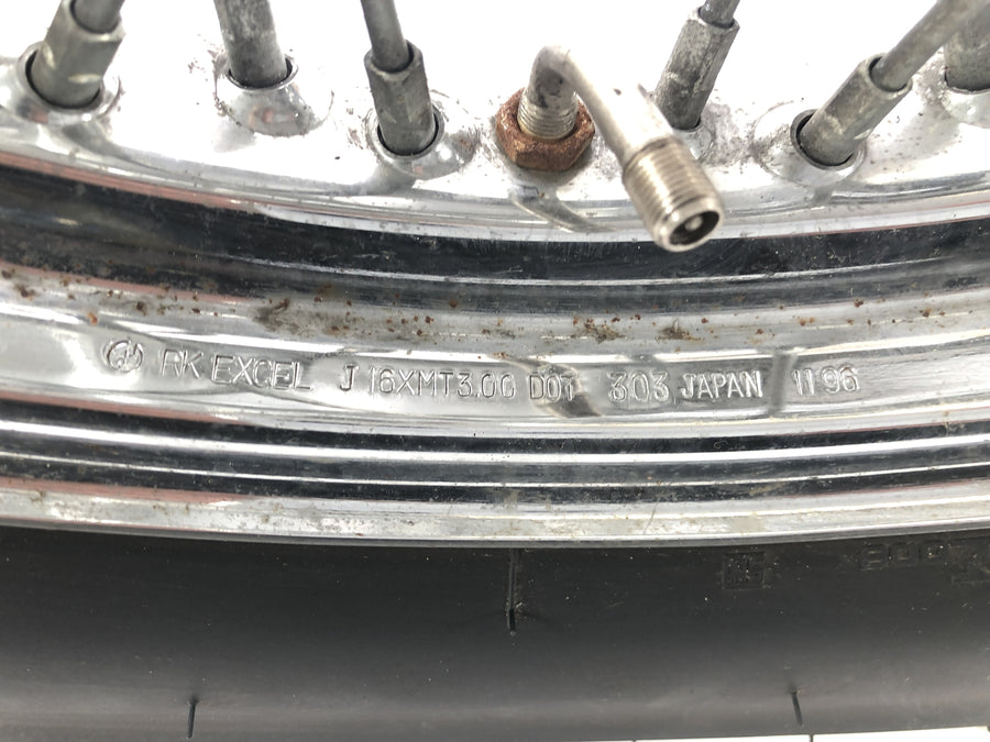 Kawasaki VN 1500 Classic VNT50D [2001] - front wheel rim spokes wheel tires 3.00 x 16 "