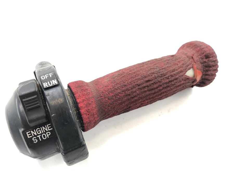Yamaha XT 500 1U6 [1981] - Handlebar switch right with throttle grip