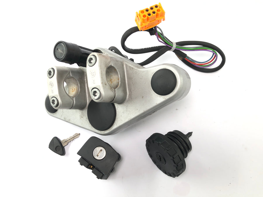 BMW K 1200 LT K2LT [1999] - Lock set fork bridge ignition lock steering lock tank lock