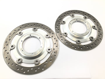 Honda VTX 1800 SC46 [2004] - brake disc set front brake disc perforated front pair - 0