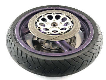 Suzuki GSX-R 1100 W GU75 C [1993] - Front wheel rim with signs of wear