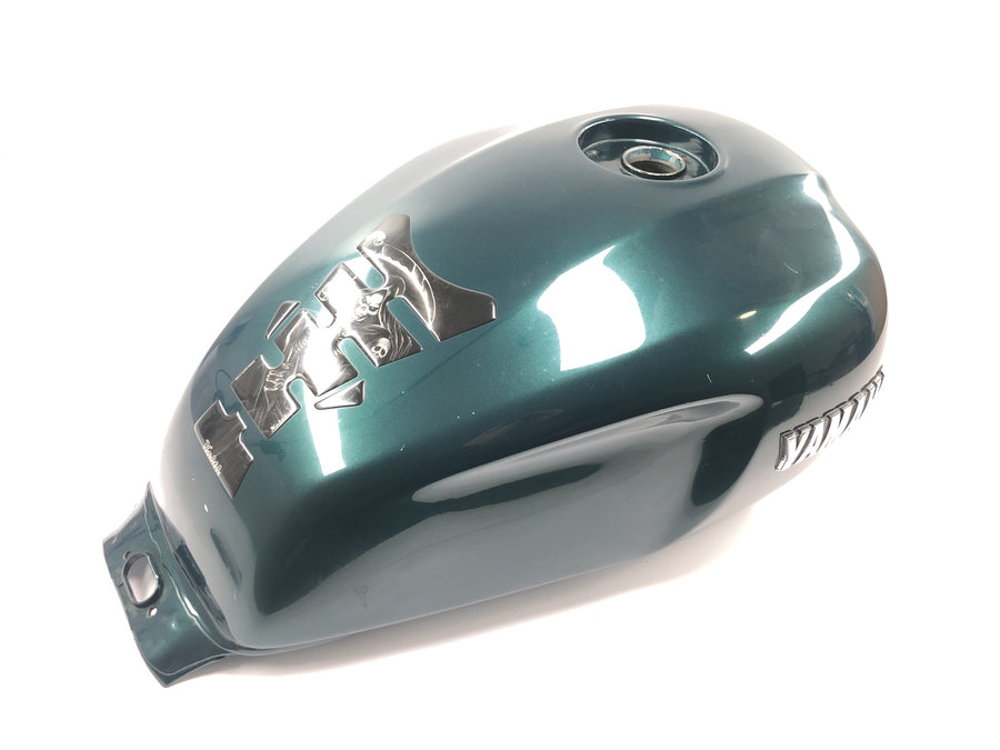 Yamaha XJR 1300 RP02 [1999] - Tank petrol tank fuel tank green