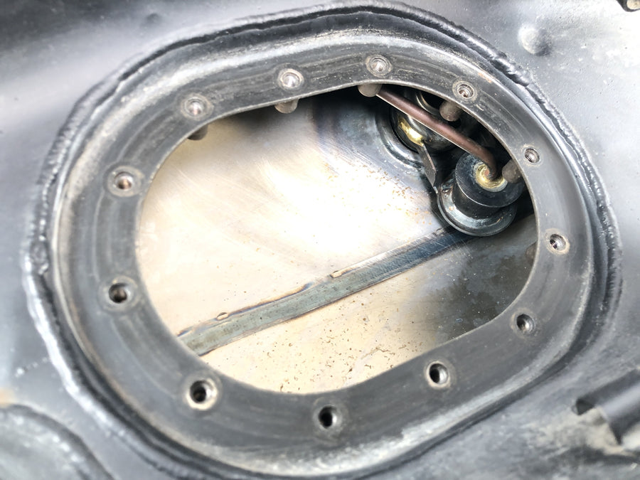 Triumph Bonneville T100 986MF [2012] - Tank fuel tank petrol tank with fuel cap