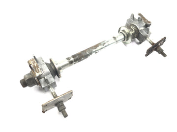 Yamaha WR 125 X DE07 [2010] - Rear wheel axle wheel axle chain tensioner