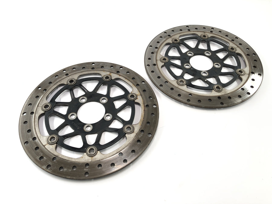 Kawasaki GPZ 1100 ZXT10E [1997] - brake discs at the front brake discs 2 pieces