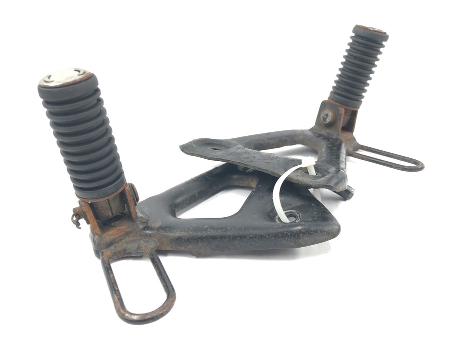 Honda XL 600 RM PD03 [1985] - Rear passenger footrests, foldable pair
