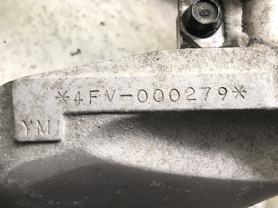 Yamaha GTS 1000 4FV [1997] - Frame with papers