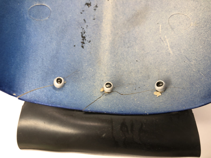 Kawasaki GPZ 1000 RX [1987] - front fender mudguard front fender plastic blue