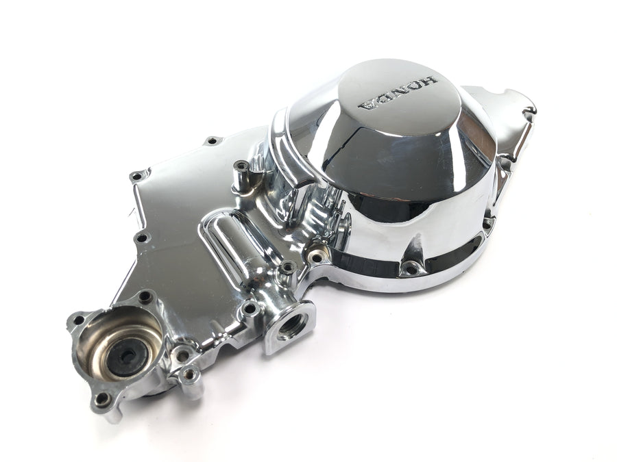 Honda VTX 1800 SC46 [2004] - Alternator cover engine cover left chrome Lima cover