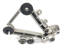 Cagiva MITO 125 EVO 8P [2000] - Driver's footrest roast footrest bracket on the right with brake pedal-1