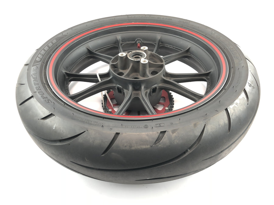 SWM SM 125 R [2018] - Rear wheel rim wheel complete wheel with chain wheel