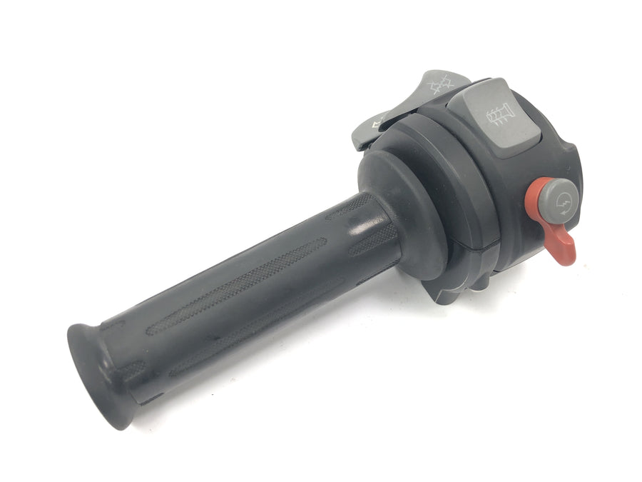 BMW R 1200 GS Adventure R12 [2012] - handlebar fittings handlebar switch on the right throttle with switch fitting