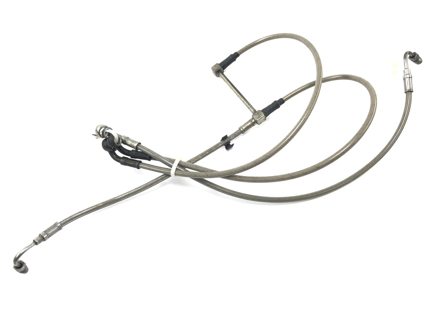 Moto Guzzi Stelvio 1200 8V [2016] - Brake line steel flex brake hose front
