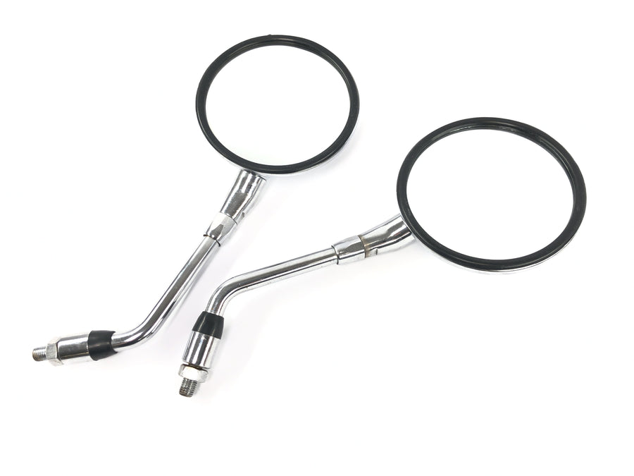 Kawasaki Zephyr 750 ZR750C [1994] - Mirror pair rearview mirror handlebar mirror chrome round