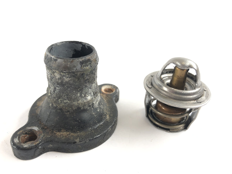 Kawasaki KMX 125 B [1998] - Coolant flange thermostat