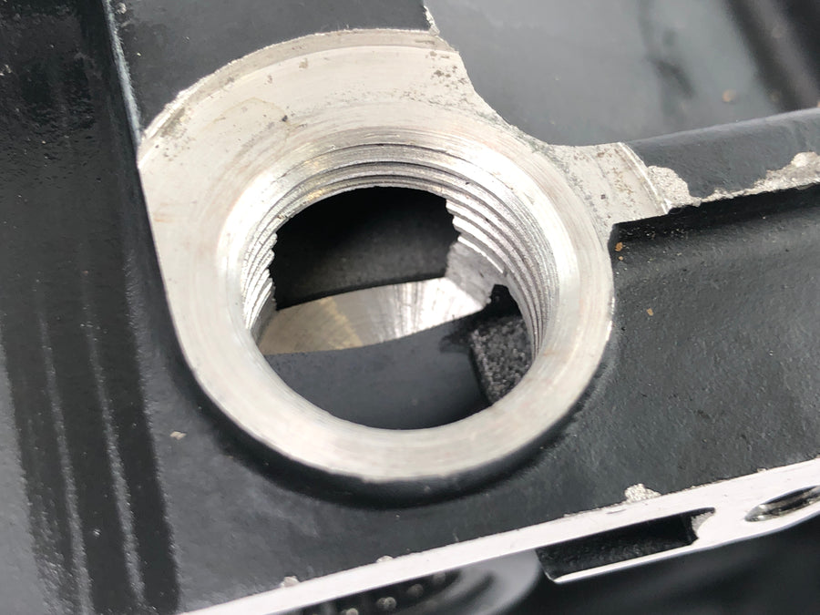 Cagiva Planet 125 [1998] - Engine housing engine block crankcase empty housing