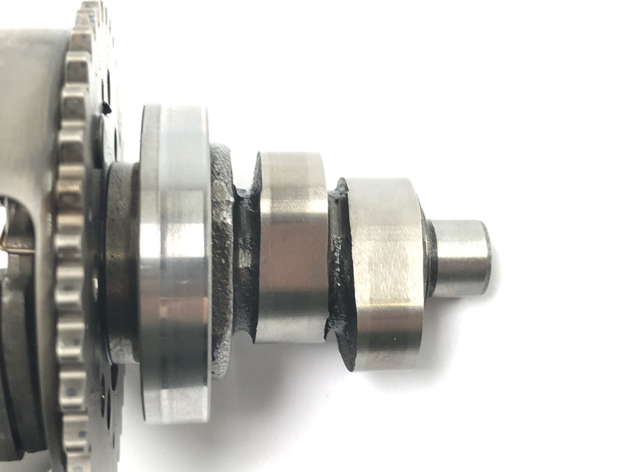 Yamaha WR 125 X DE07 [2010] - Camshaft timing chain-pinion valve timing
