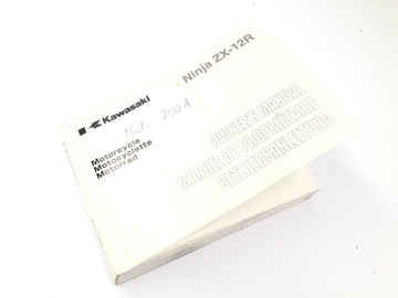 Kawasaki ZX 12 R ZXT20A [2001] - manual operating instructions operating instructions