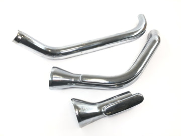 Kawasaki VN 1600 Classic VNT60A [2007] - Exhaust cover manifold cover chrome heat shield exhaust protection