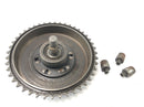 DKW NZ 250 [1938] - Rear brake drum with chain wheel-3