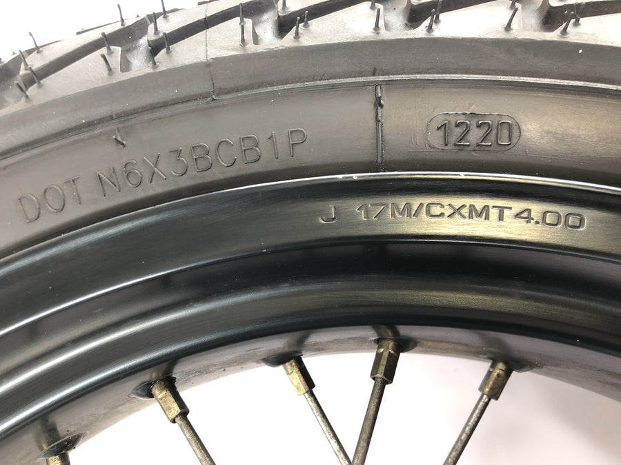 Honda FMX 650 RD12 [2006] - Rear wheel rim wheel 4.00 x 17"