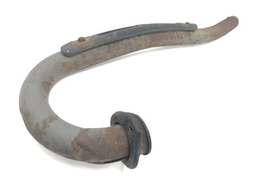 Yamaha XT 500 1U6 [1981] - Manifold exhaust manifold outlet pipe with heat shield - 0