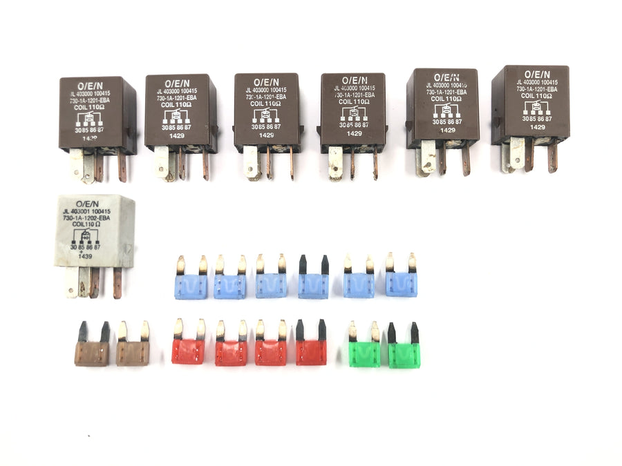 KTM RC 125 [2016] - Relay fuse set, electrical set, relay set, flat fuses