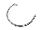 Triumph Bonneville T100 986MF [2012] - rear bar passenger grab rail chrome-2