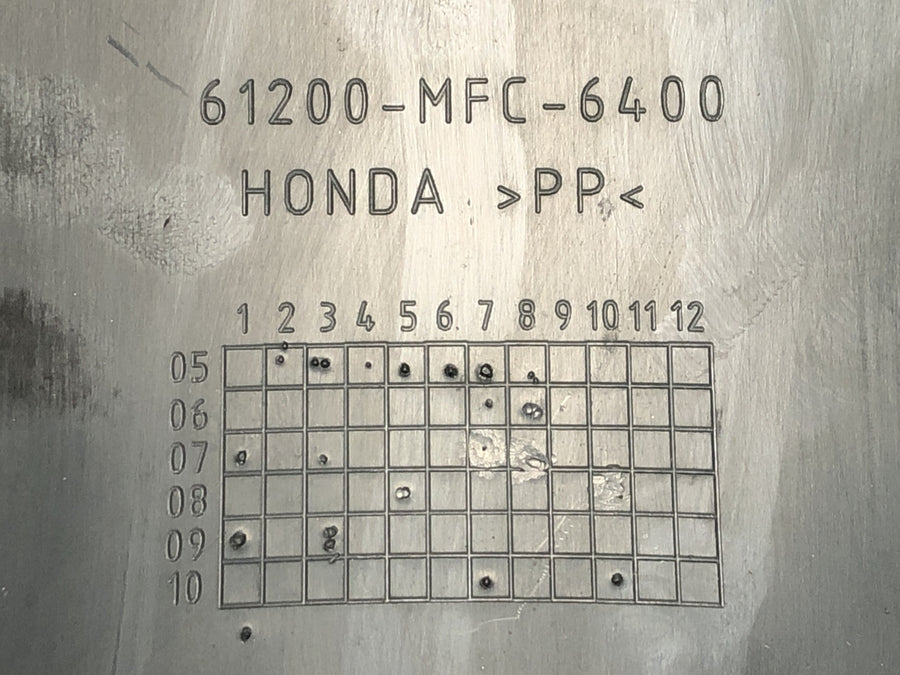 Honda FMX 650 RD12 [2006] - Front fender wheel cover front fender mudguard