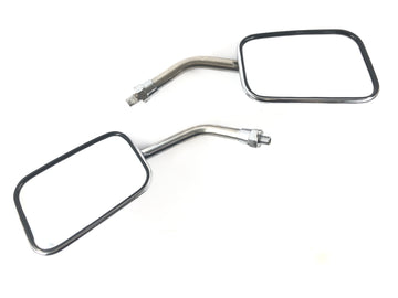 Laverda 1000 [1978] - Rear view mirror pair chrome rectangular Takatsu Japan