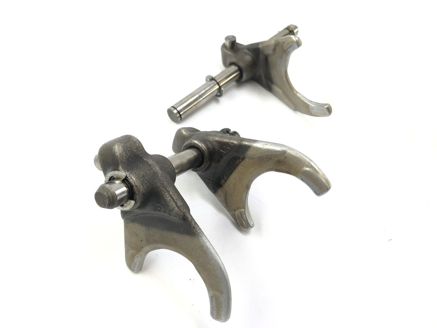 Yamaha XT 500 1U6 [1981] - Shift forks shift claw set