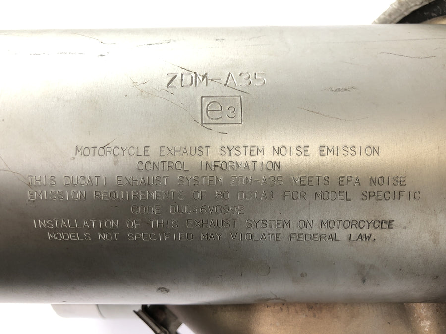 Ducati Multistrada 1000 DS [2003] - Schalldämpfer Endschalldämpfer Auspuff