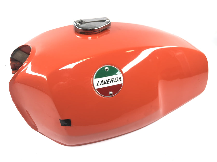 Laverda 1000 [1978] - Tank Petrol tank Fuel tank Tank container Metal tank with tank cap