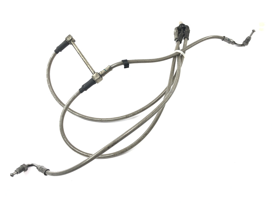 Moto Guzzi Stelvio 1200 8V [2016] - Brake line steel flex brake hose front