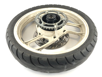 Yamaha Rz 250 R 29l [approx. 250 YPVS] - rear wheel wheel rim at the back 2.50 x 18 "with chain wheel and brake disc
