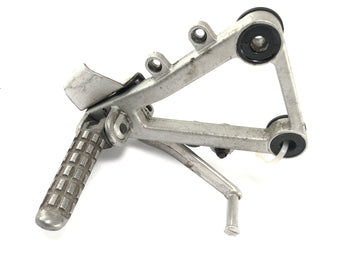 Cagiva MITO 125 EVO 8P [2000] - Driver's footrest roast footrest bracket on the right with brake pedal - 0
