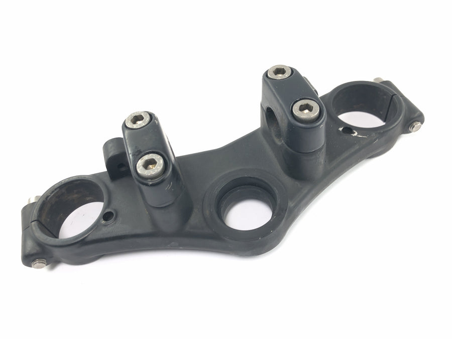 BMW R 100 GS 247E [1991] - Upper fork bridge, handlebar mount, control head clamp