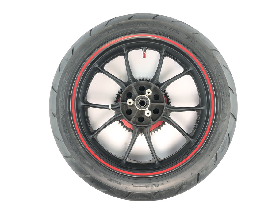 SWM SM 125 R [2018] - Rear wheel rim wheel complete wheel with chain wheel