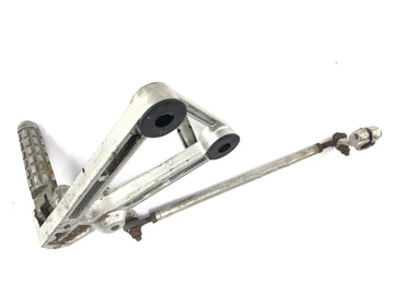 Cagiva Mito 125 EVO 8P [2000] - Driver's footrest roast footrest bracket on the left with switching pedal