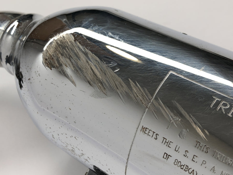Triumph Bonneville T100 986MF [2012] - Silencer left rear silencer exhaust
