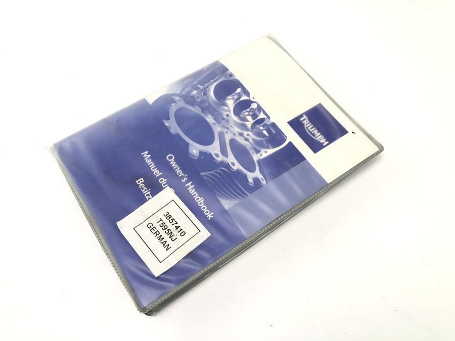 Triumph Speed Triple 1050 515NJ [2007] - User Manual Manual Manual