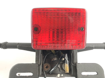 Yamaha XS 400 2A2 [1982] - Taillight Indicator License Plate Holder - 0