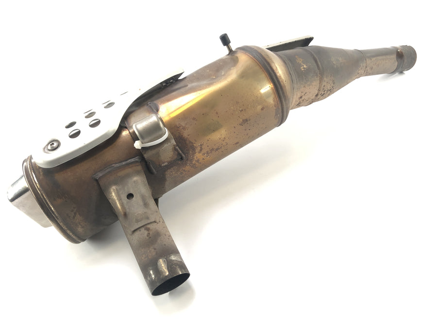 BMW F 650 GS Dakar [2007] - Exhaust silencer left with dent