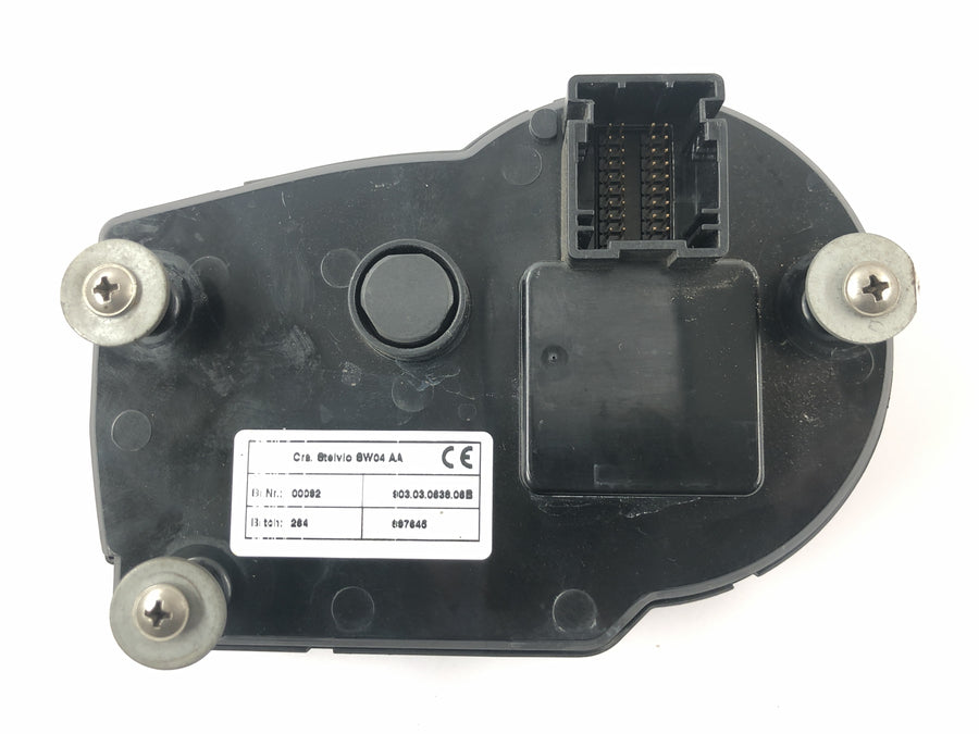 Moto Guzzi Stelvio 1200 8V [2016] - Ignition lock with fork bridge at the top immobilizer tank cap lock cockpit 70857 km