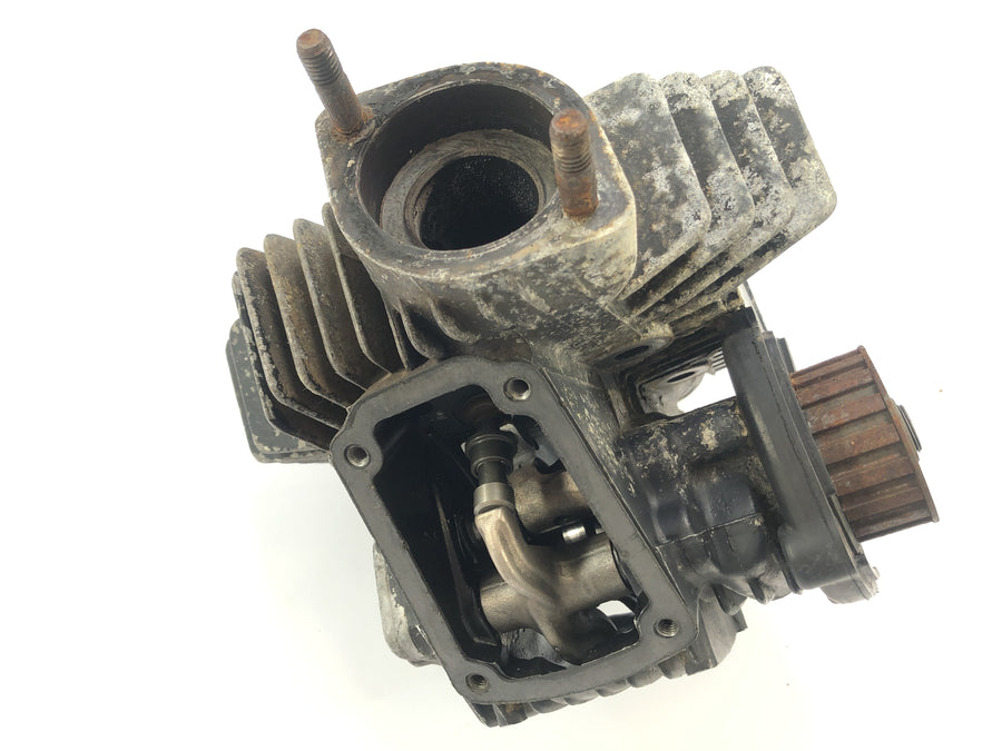 Cagiva elefant 650 [1984] - cylinder head at the front