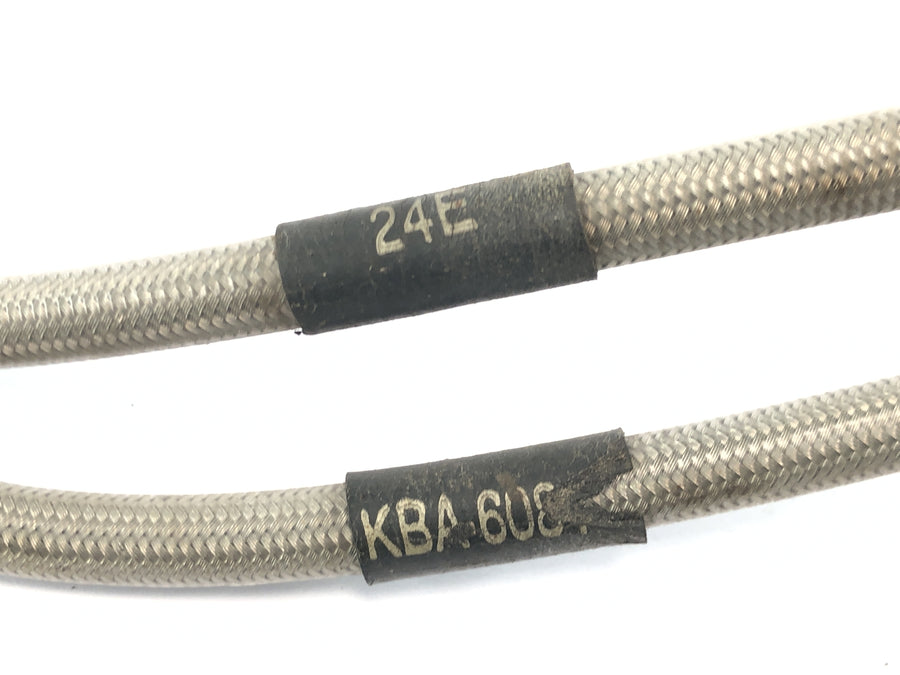 Yamaha XJR 1200 4PU [1996] - Steel braided brake line at the front