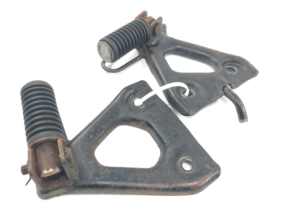 Honda XL 600 RM PD03 [1985] - Rear passenger footrests, foldable pair