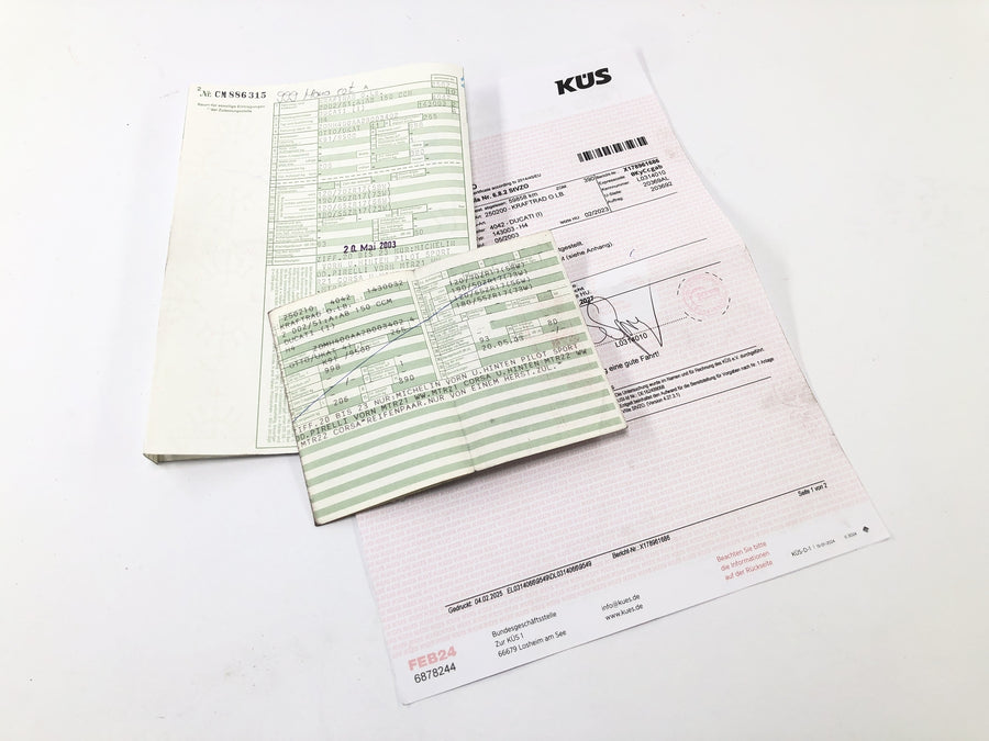 Ducati 999 H4 [2003] - frame with papers